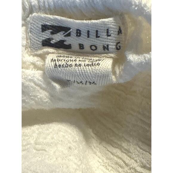 Billabong Ready For Sun - Beach Cover- Up Womens Size M Ecru - Picture 10 of 10